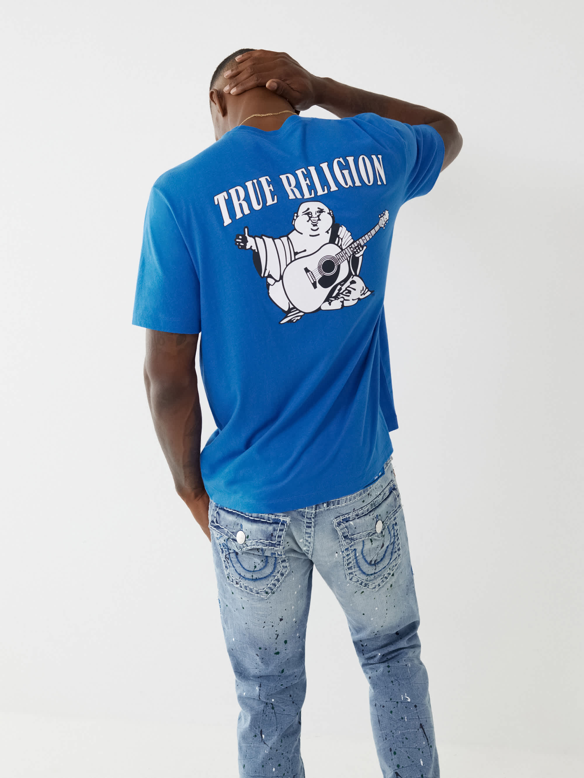 VINTAGE BUDDHA LOGO RELAXED TEE