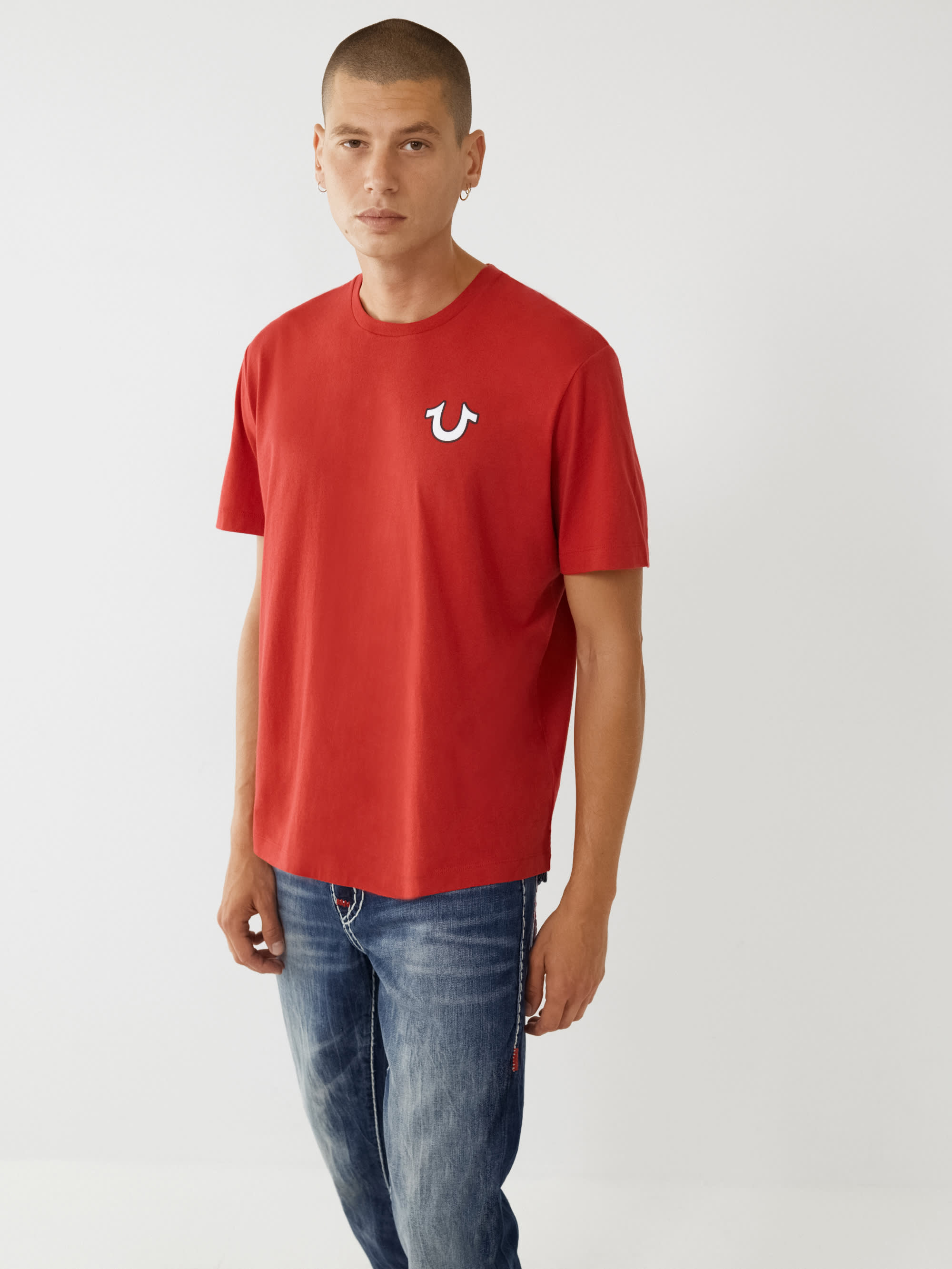 VINTAGE BUDDHA LOGO RELAXED TEE