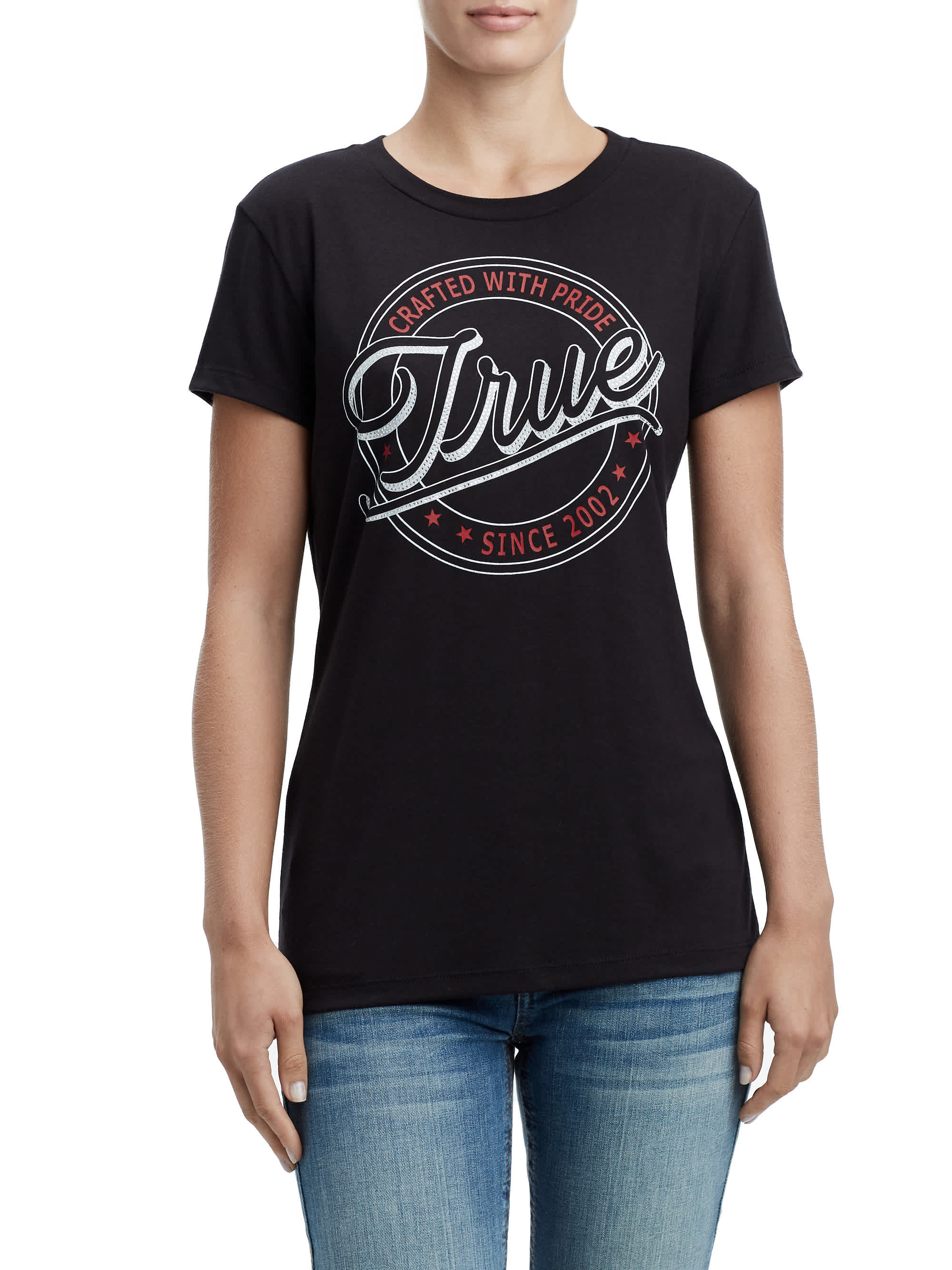 CIRCLE TRUE CREW NECK TEE