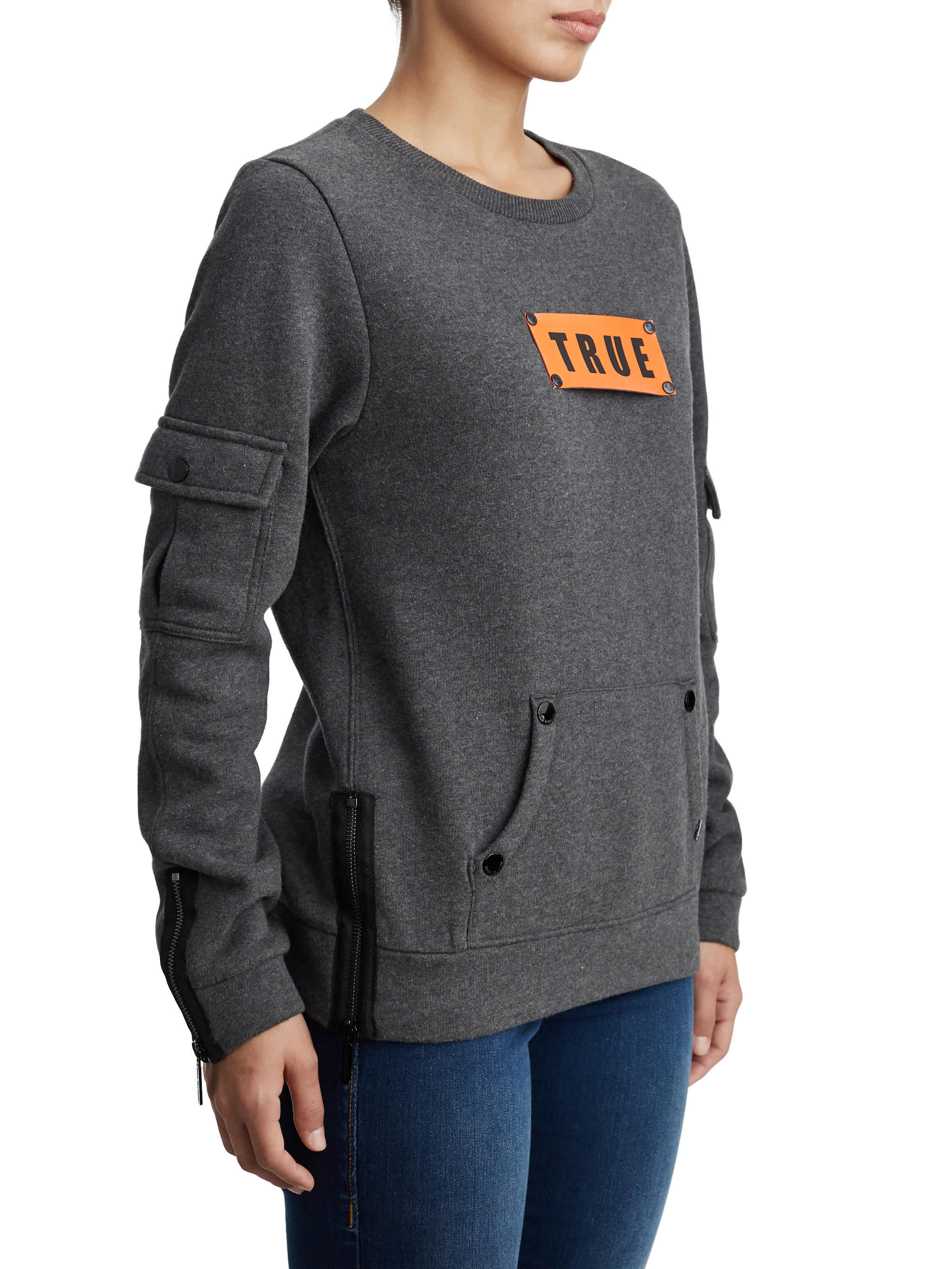 WOMENS UTILITY LOGO PULLOVER