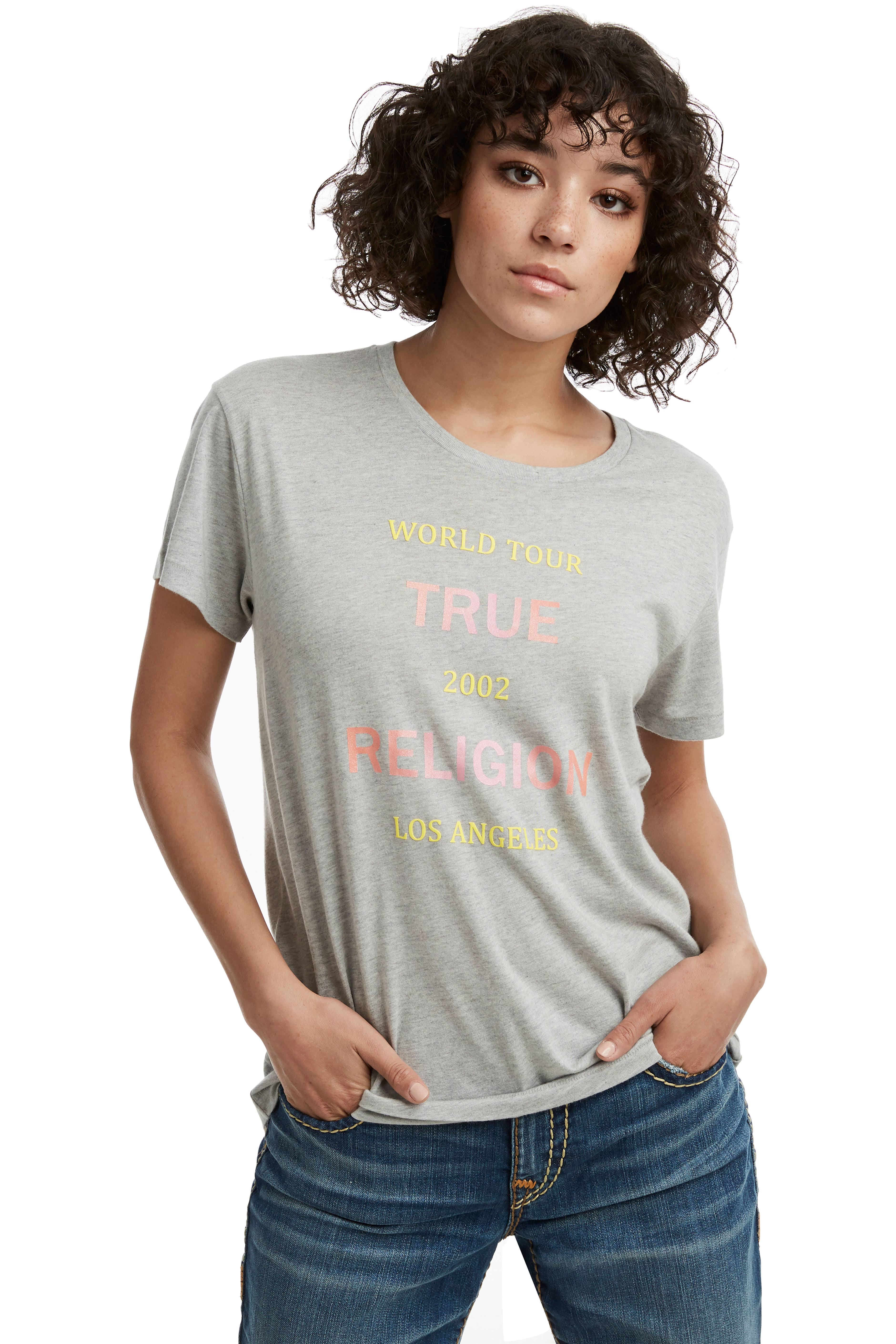 WOMENS TR WORLD TOUR GRAPHIC TEE
