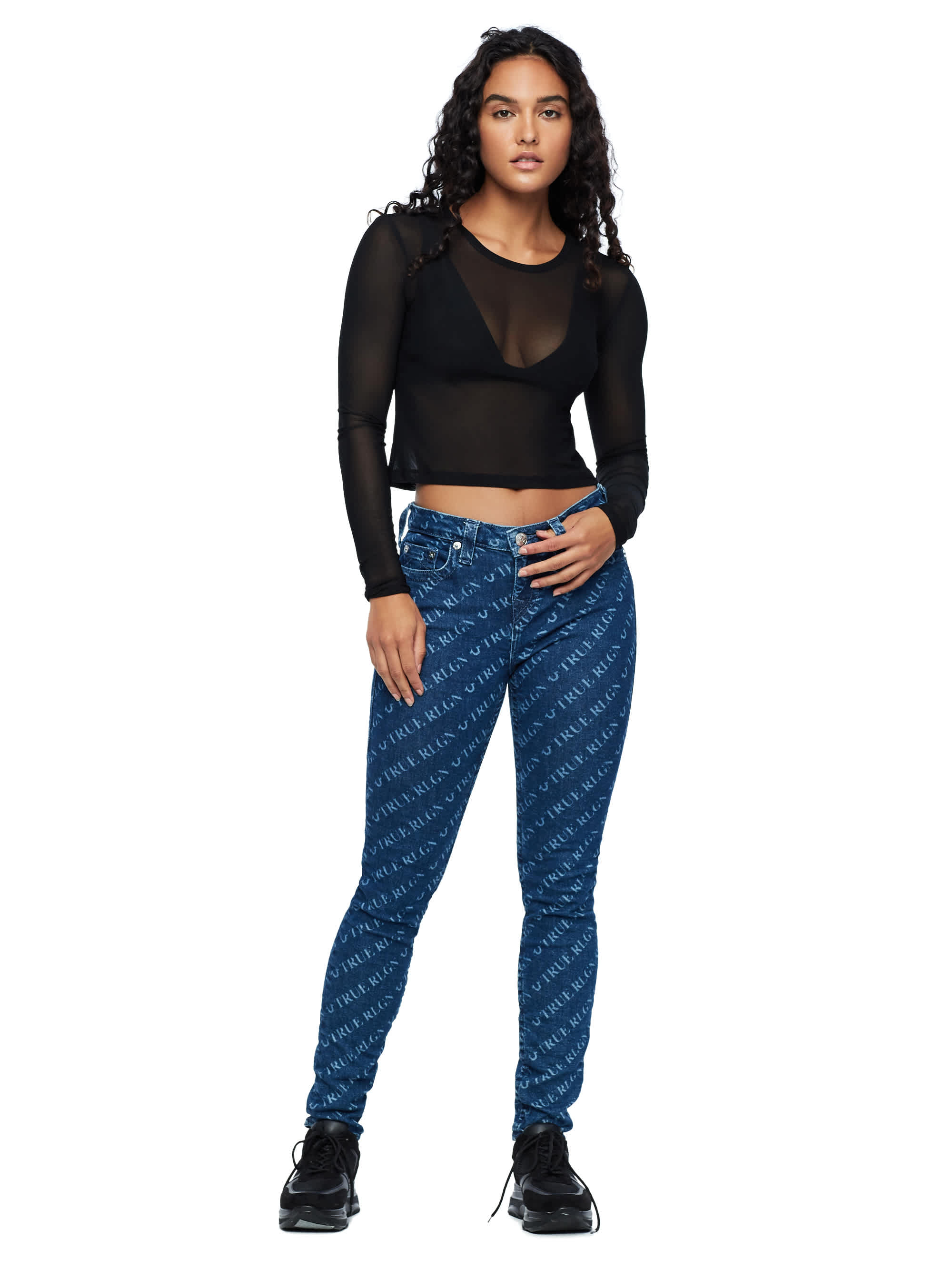 MESH CROP TOP, image 2