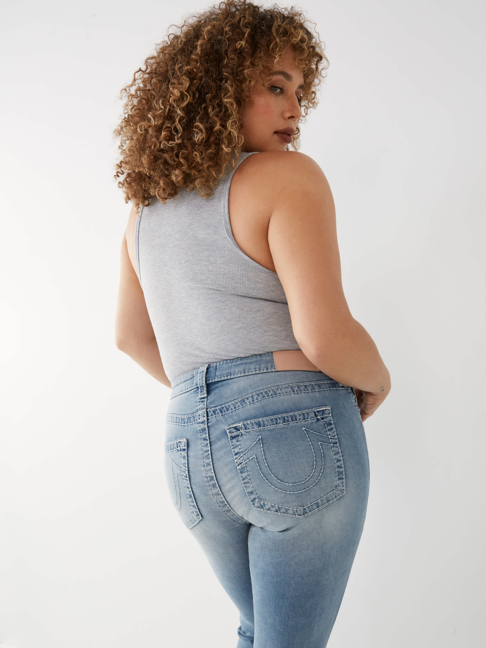 JENNIE BIG T CURVY SKINNY JEAN
