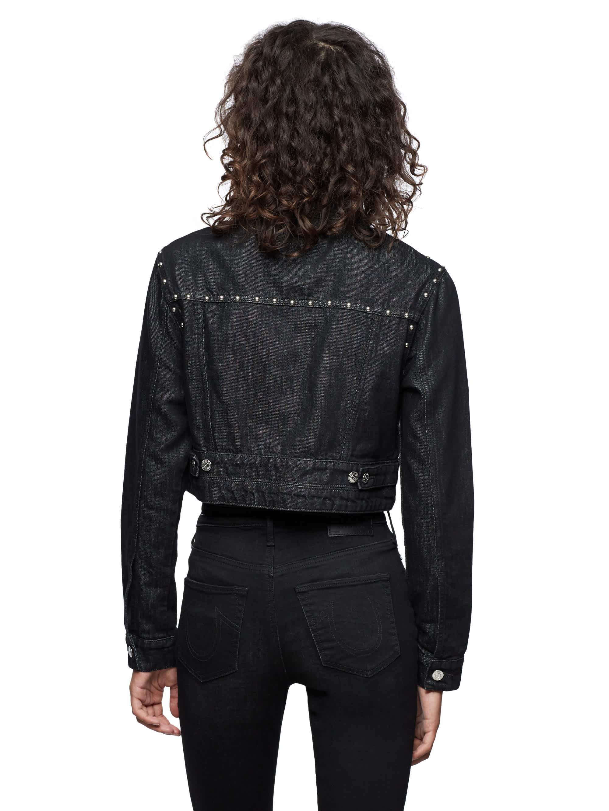 STUDDED DENIM JACKET - Mystical Allure | True Religion
