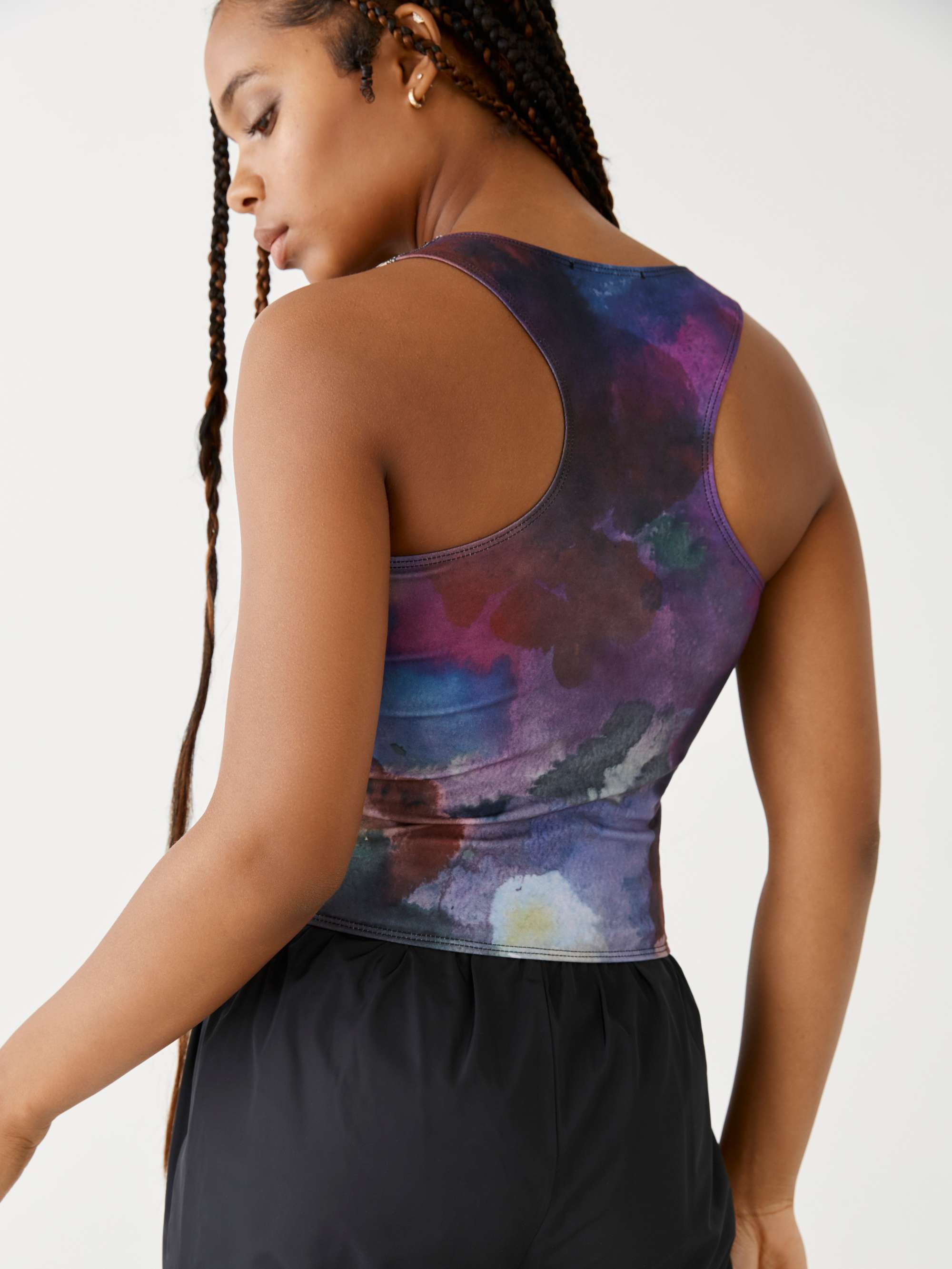 TIE DYE RACER BACK TANK