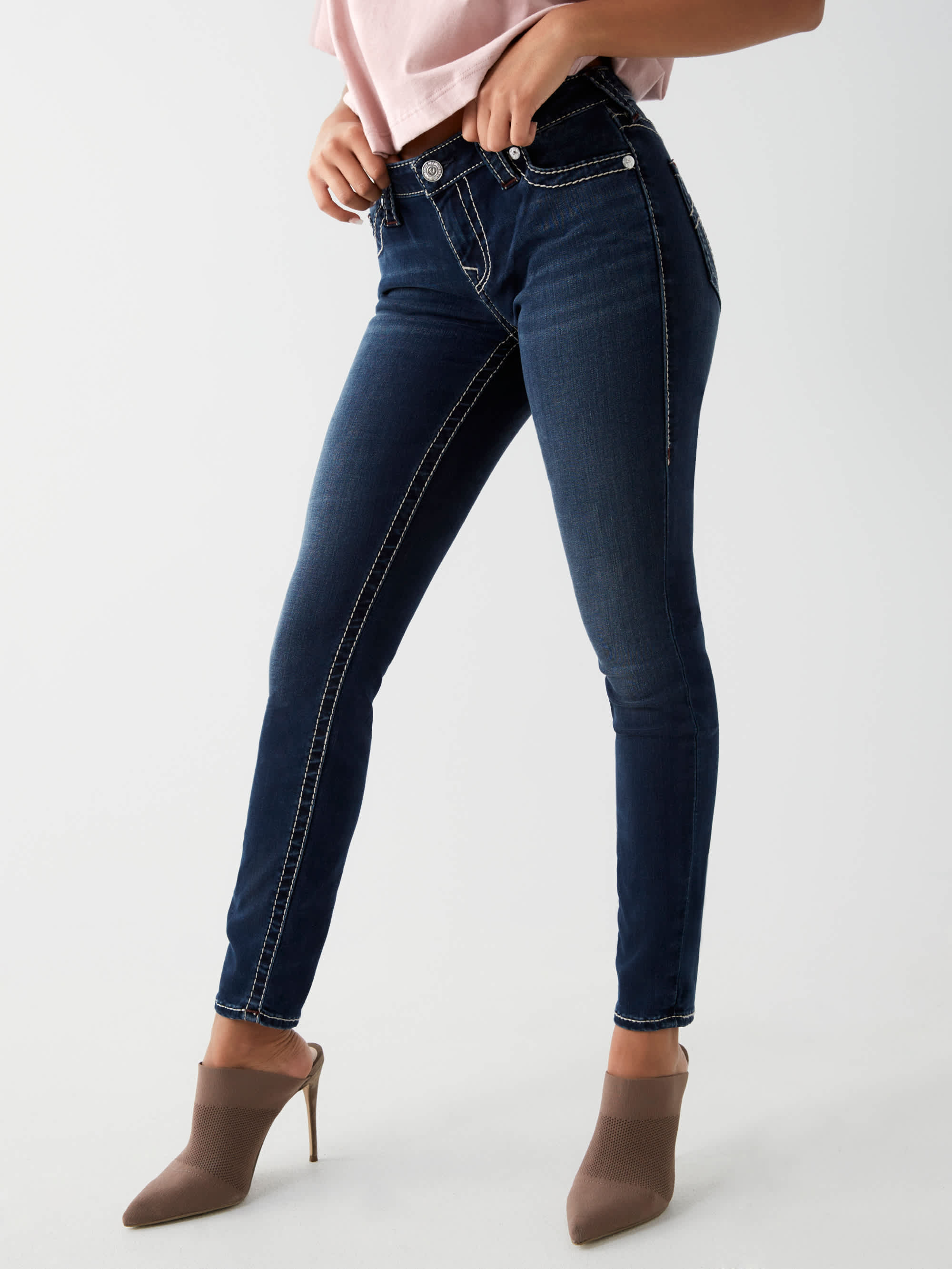 HALLE BIG T SUPER SKINNY JEAN