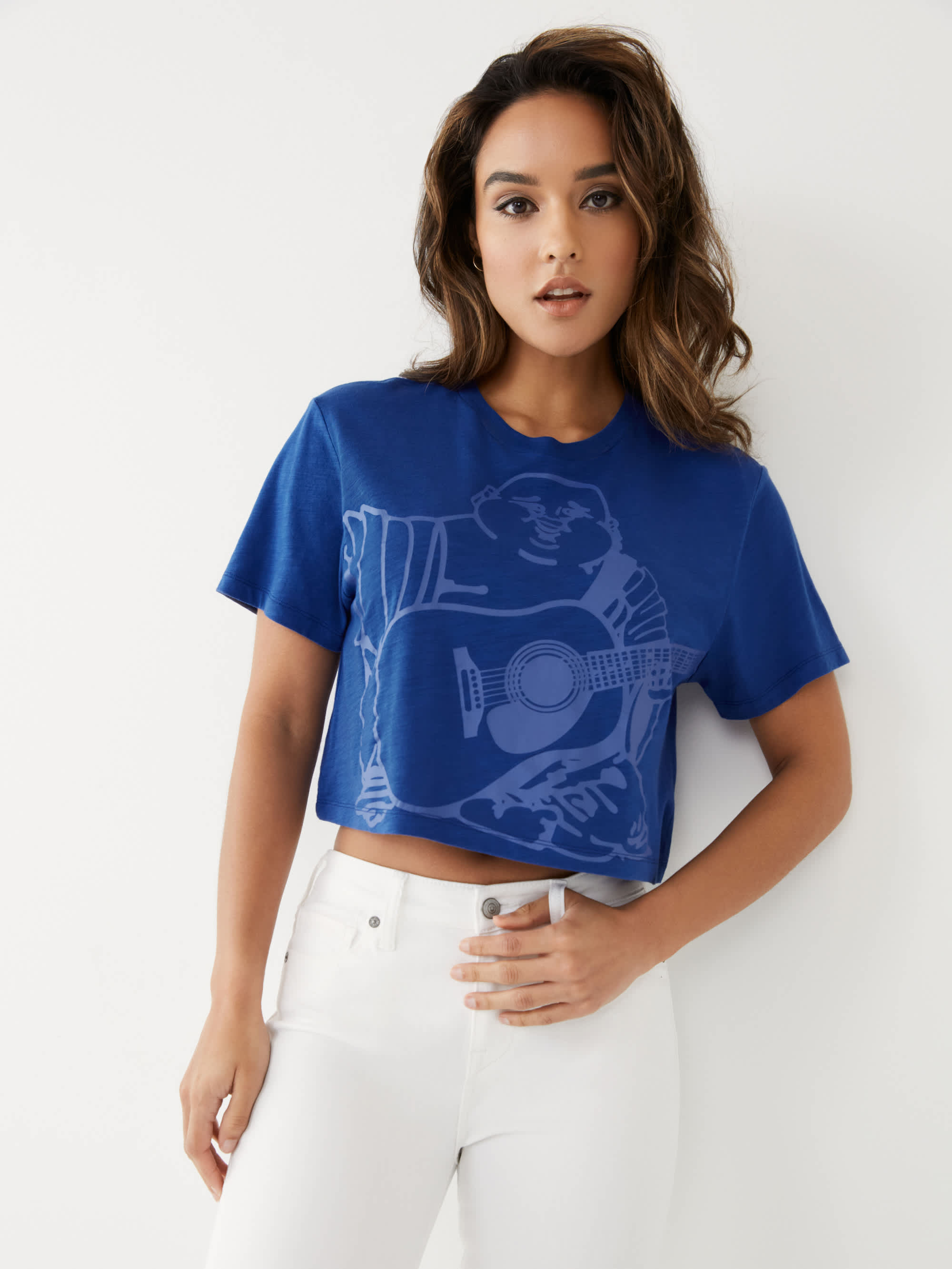 TONAL BUDDHA CROP TEE