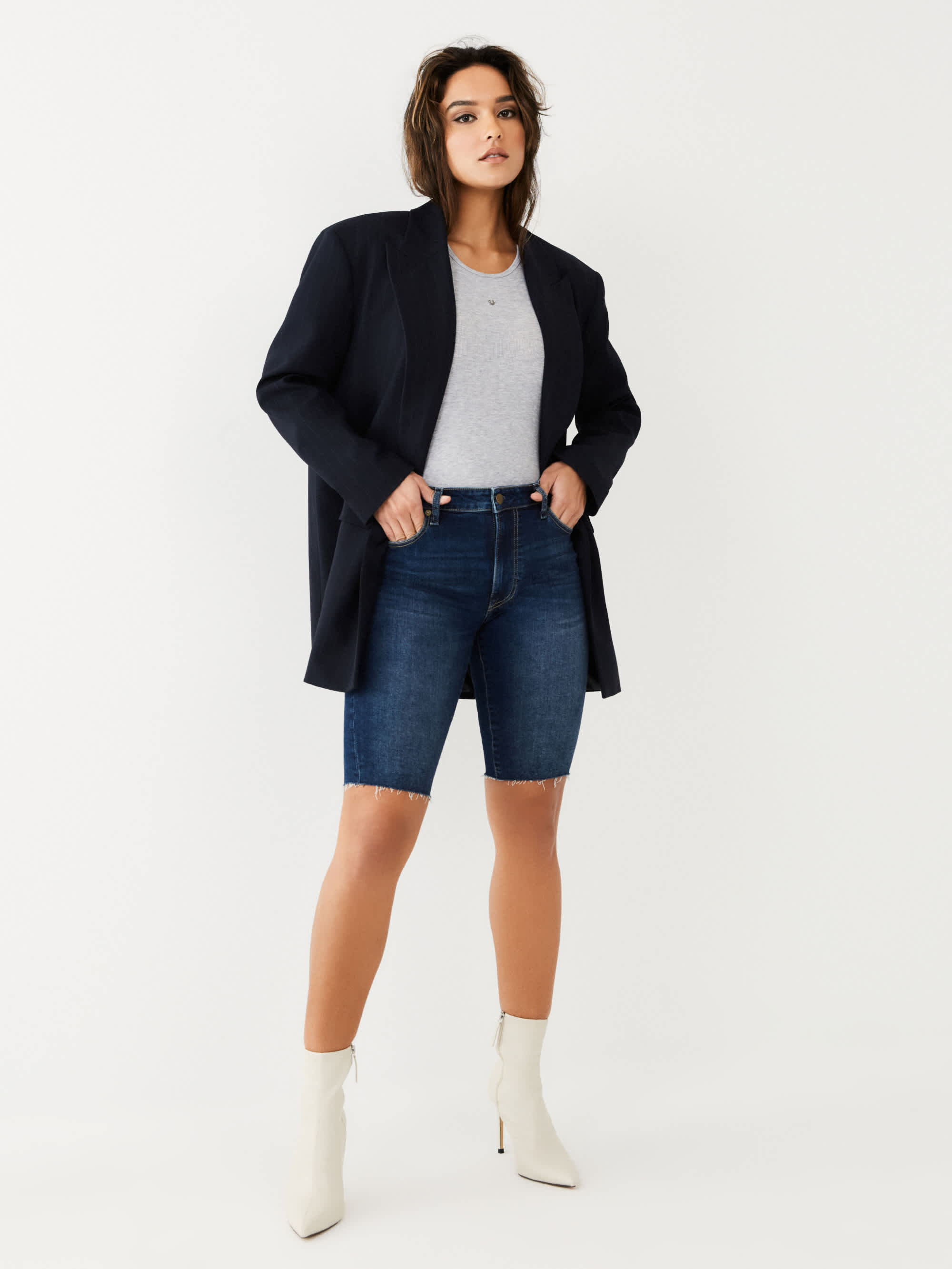 BRENNA HIGH RISE BERMUDA SHORT