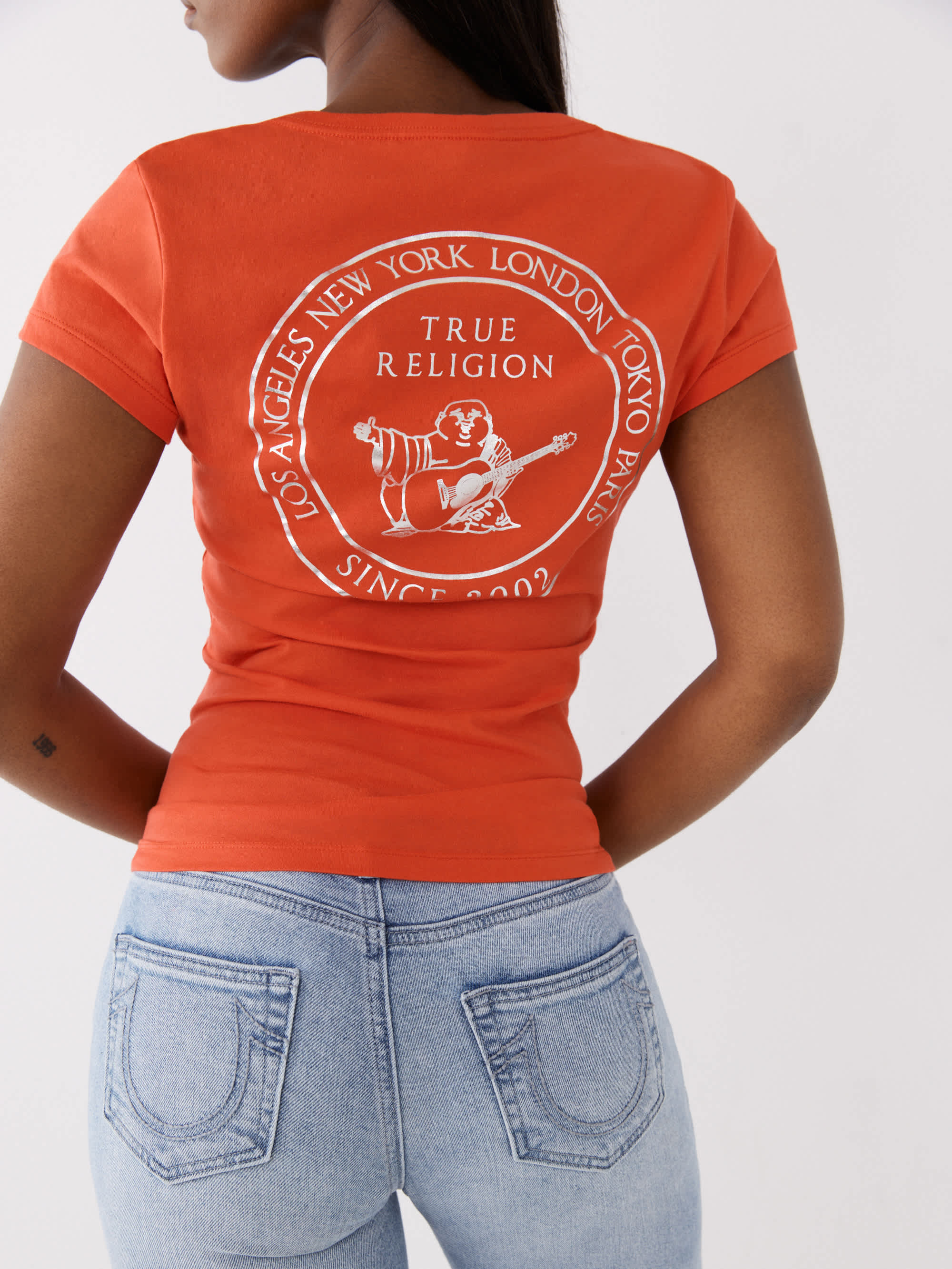 BUDDHA LOGO V TEE