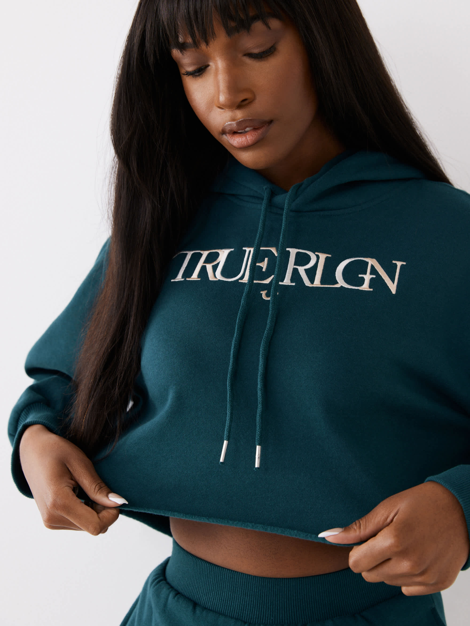TRUE CROP HOODIE