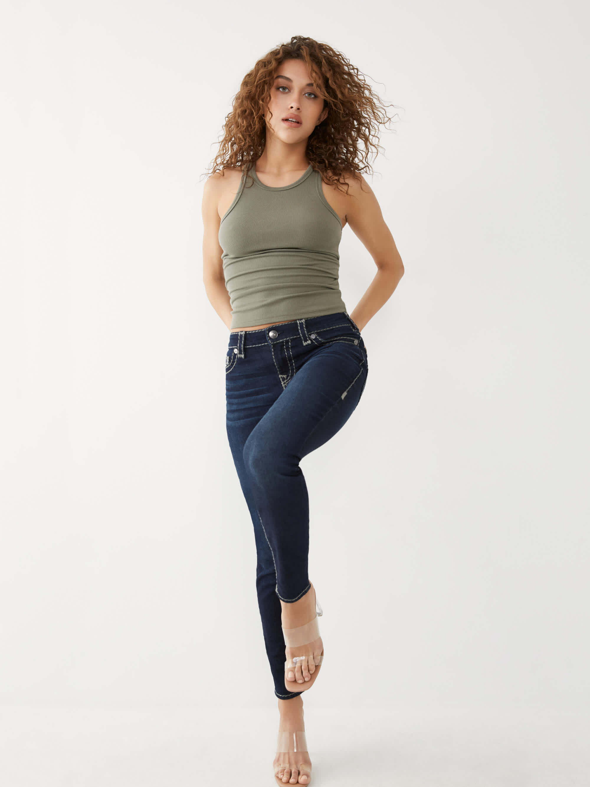 HALLE SUPER T SUPER SKINNY JEAN