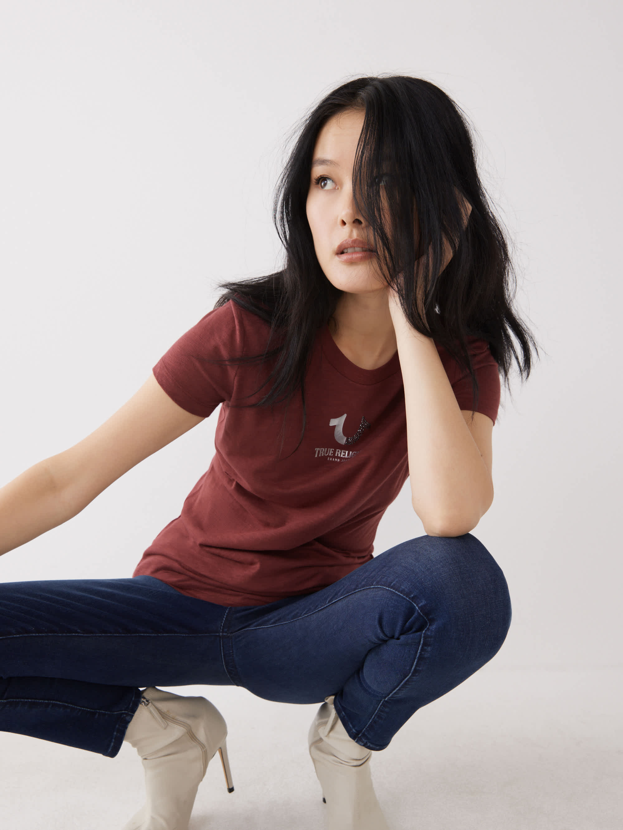 CRYSTAL LOGO TEE