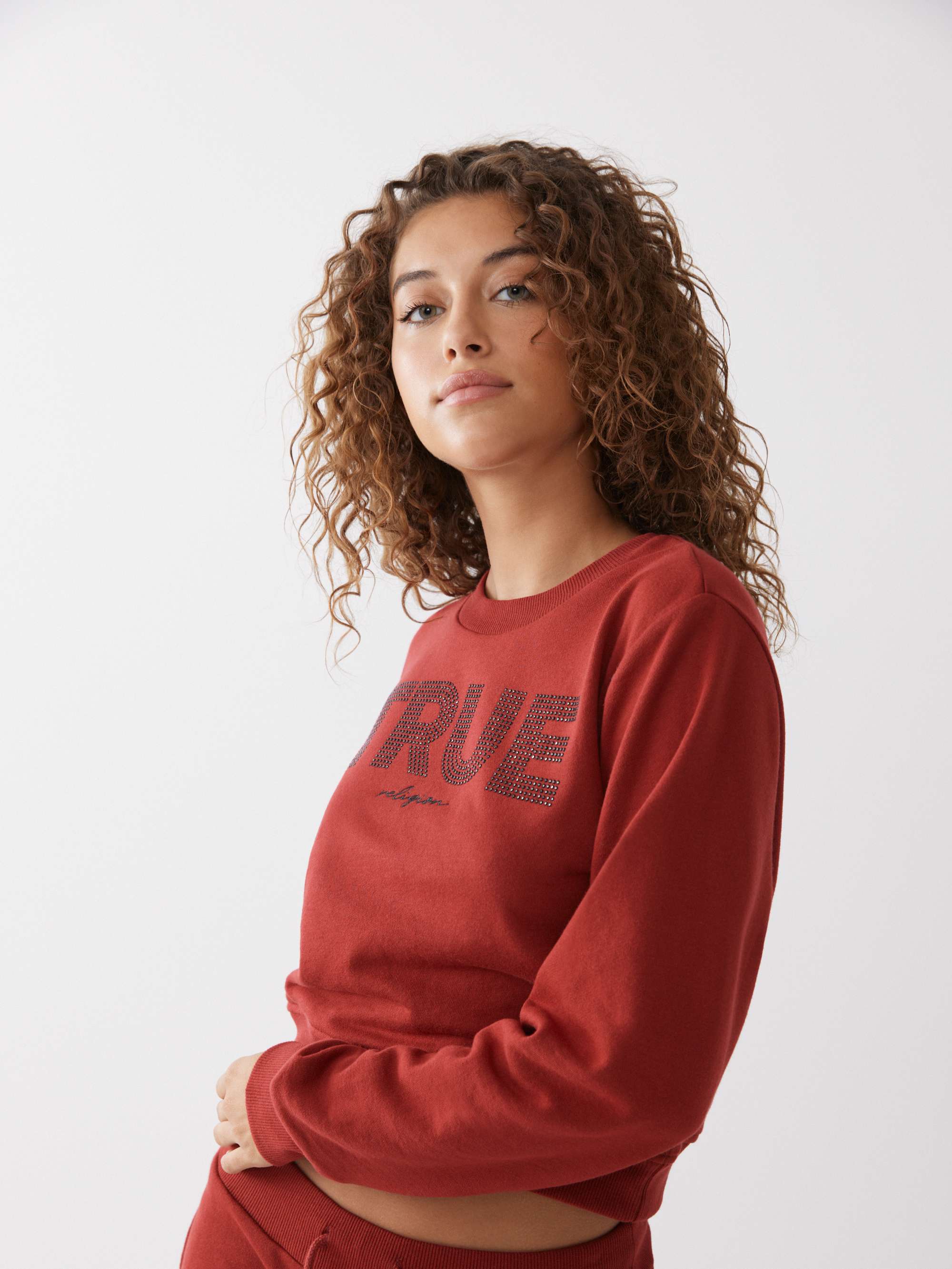 CRYSTAL CREWNECK SWEATSHIRT