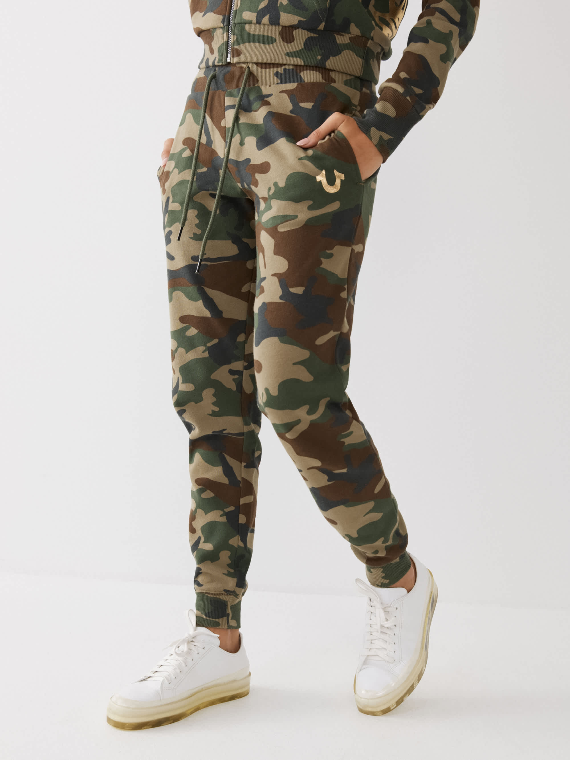 CAMO LOGO JOGGER