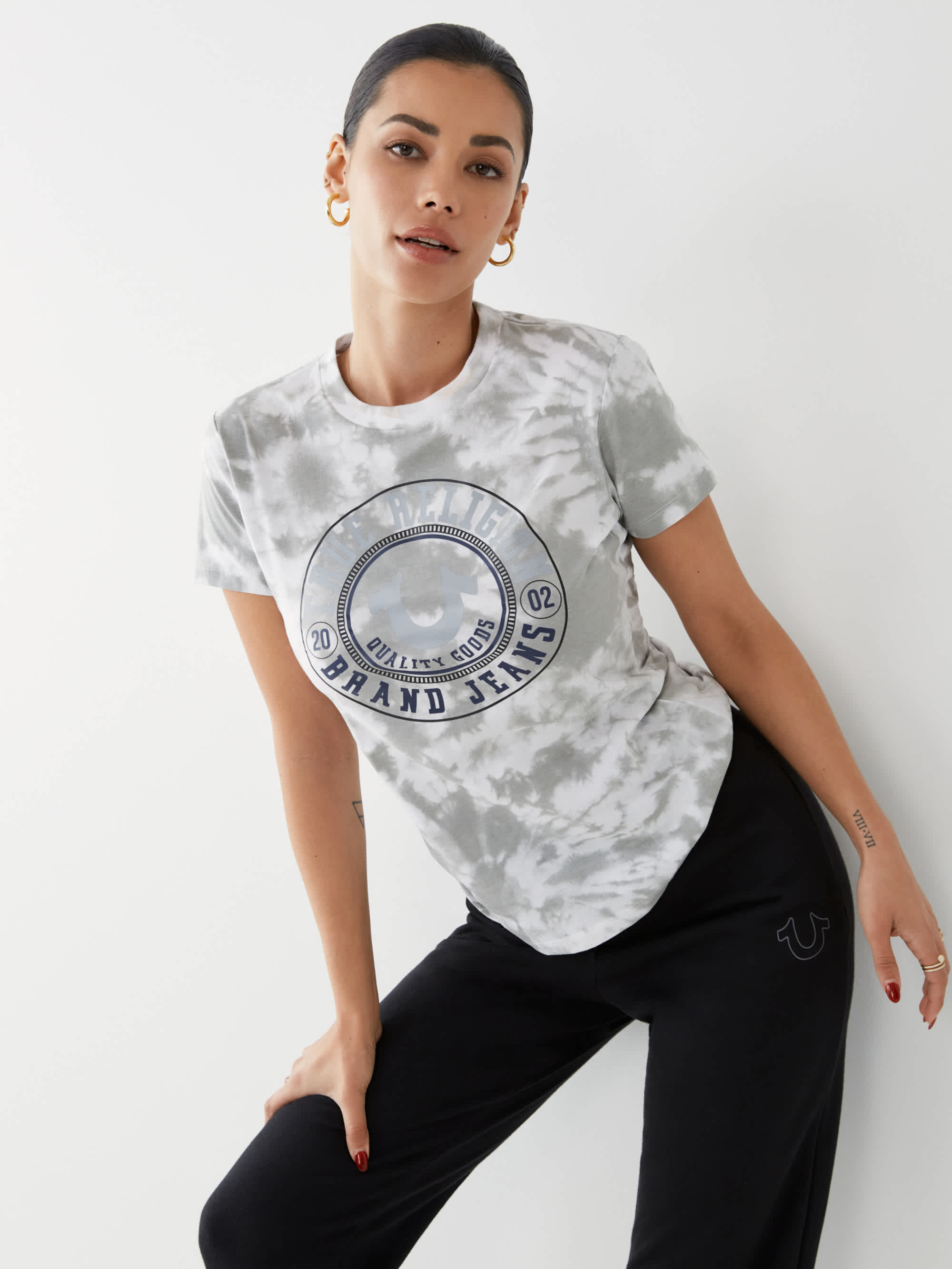 TIE DYE LOGO TEE