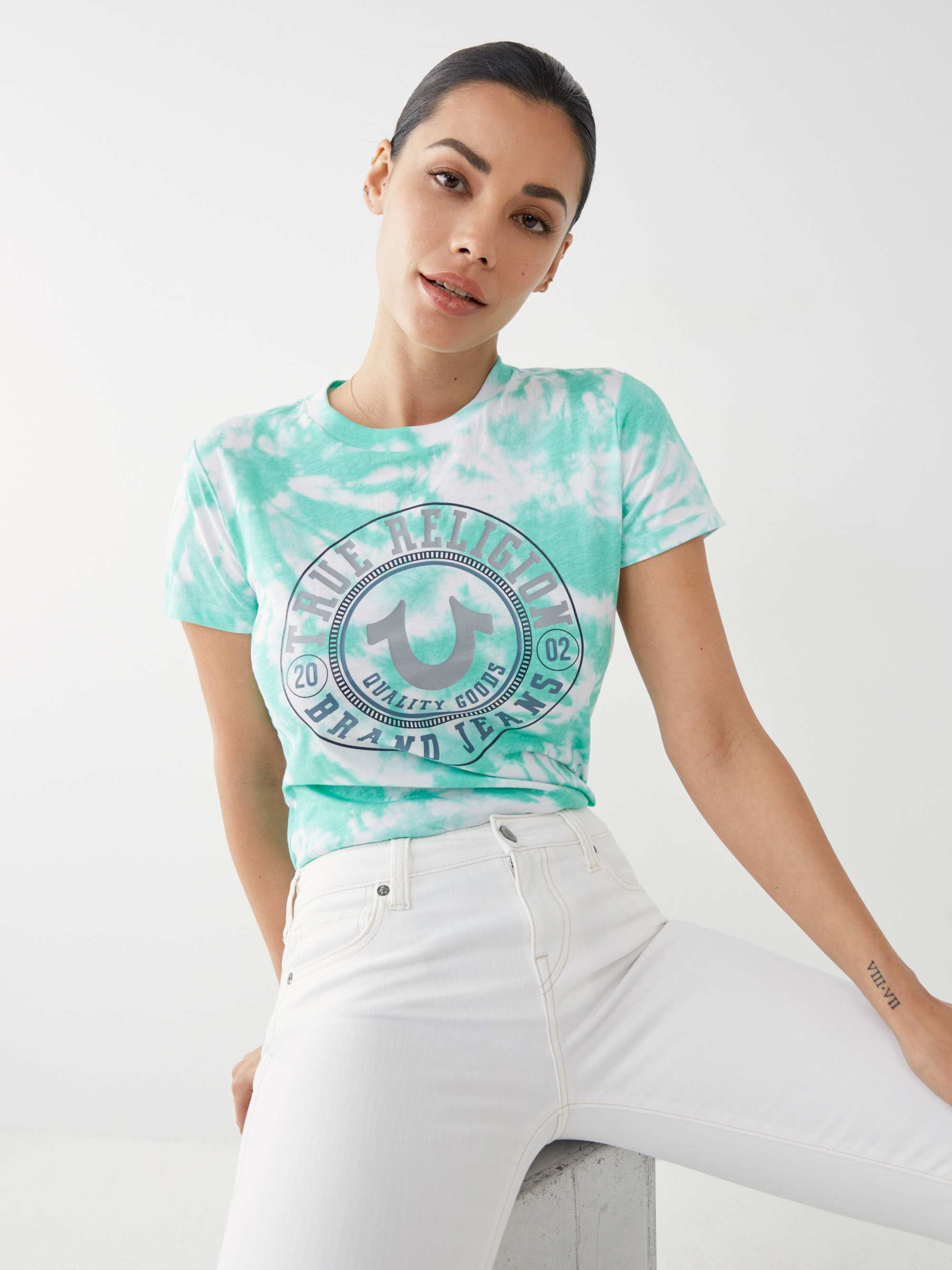 TIE DYE LOGO TEE