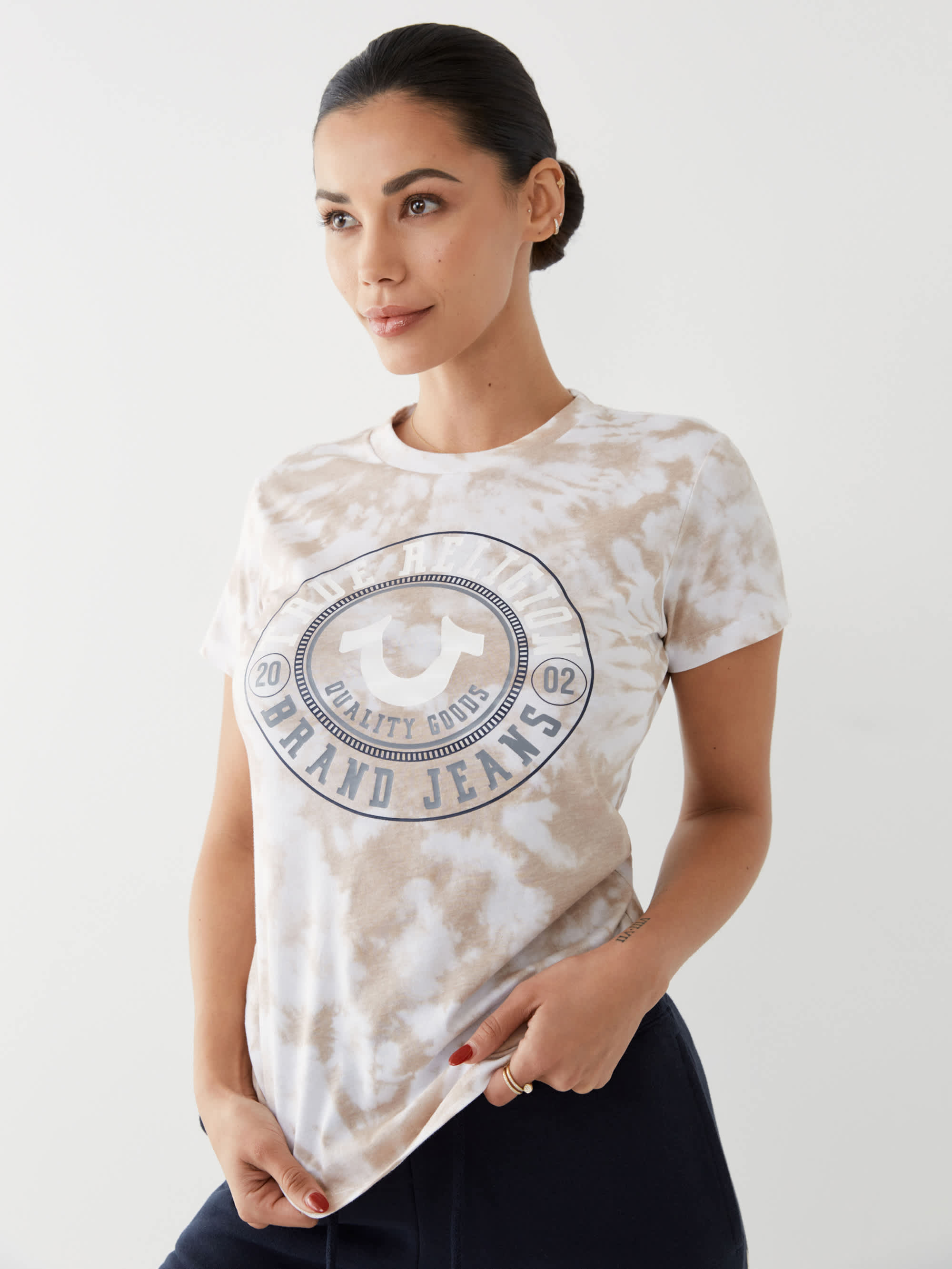 TIE DYE LOGO TEE