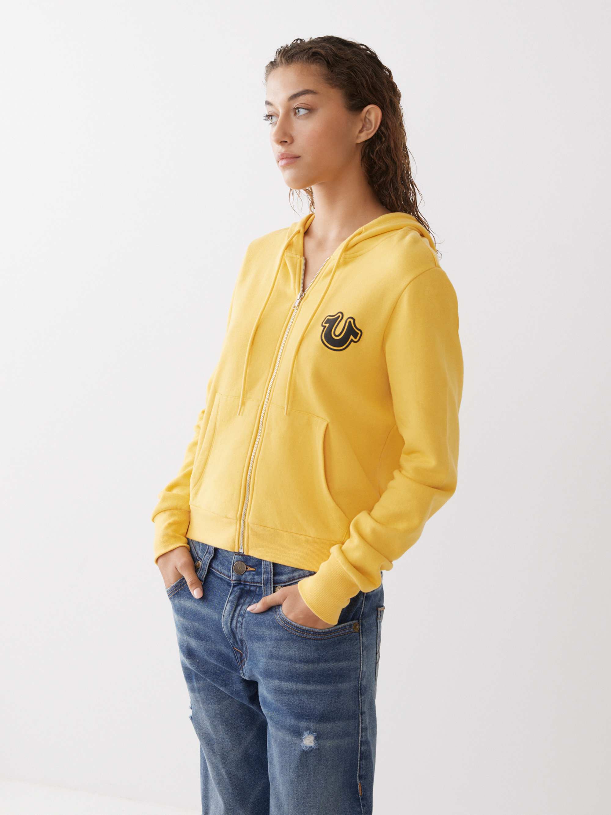 LOGO ZIP HOODIE