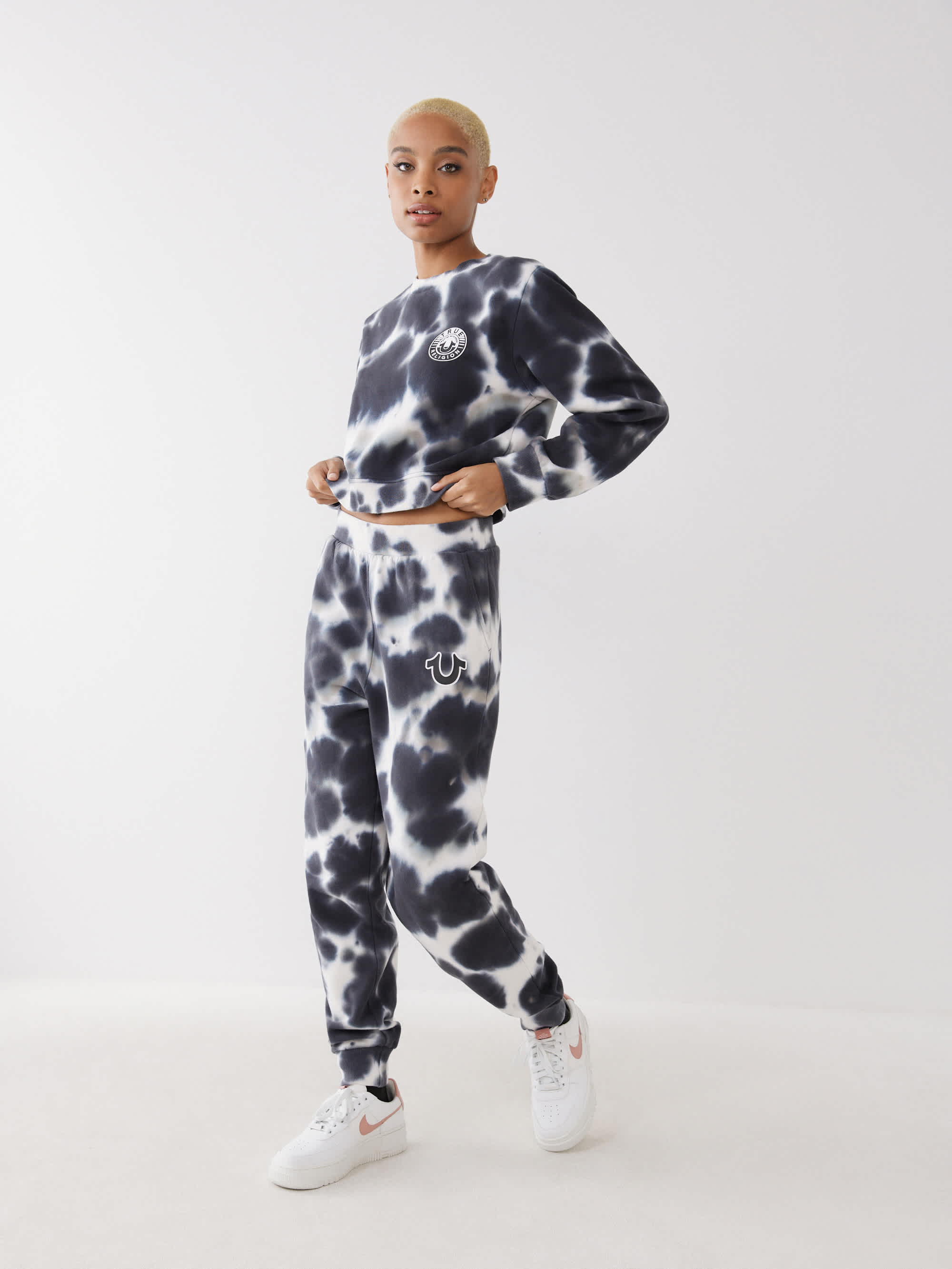 TIE DYE HIGH RISE JOGGER
