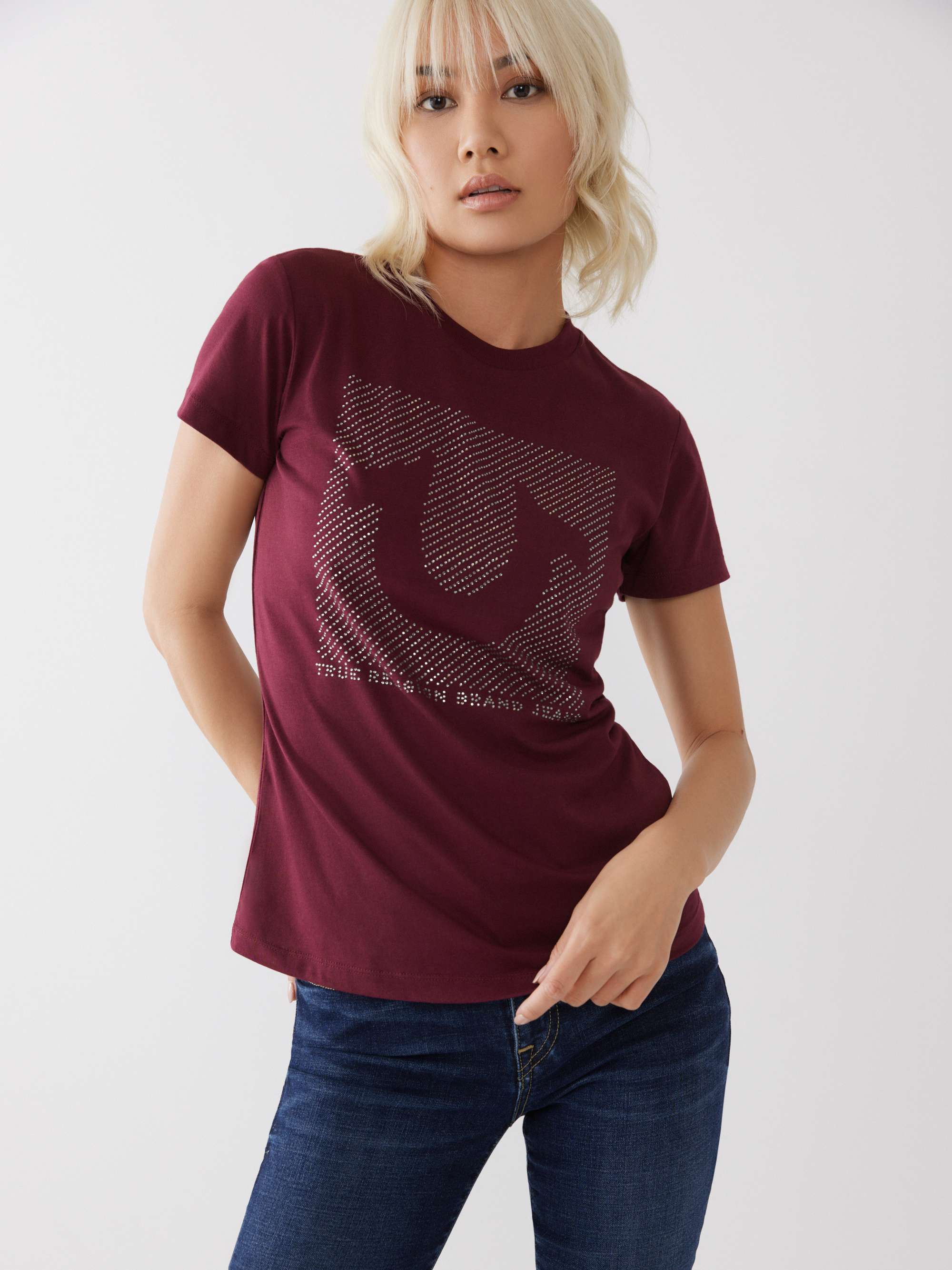 CRYSTAL LOGO TEE