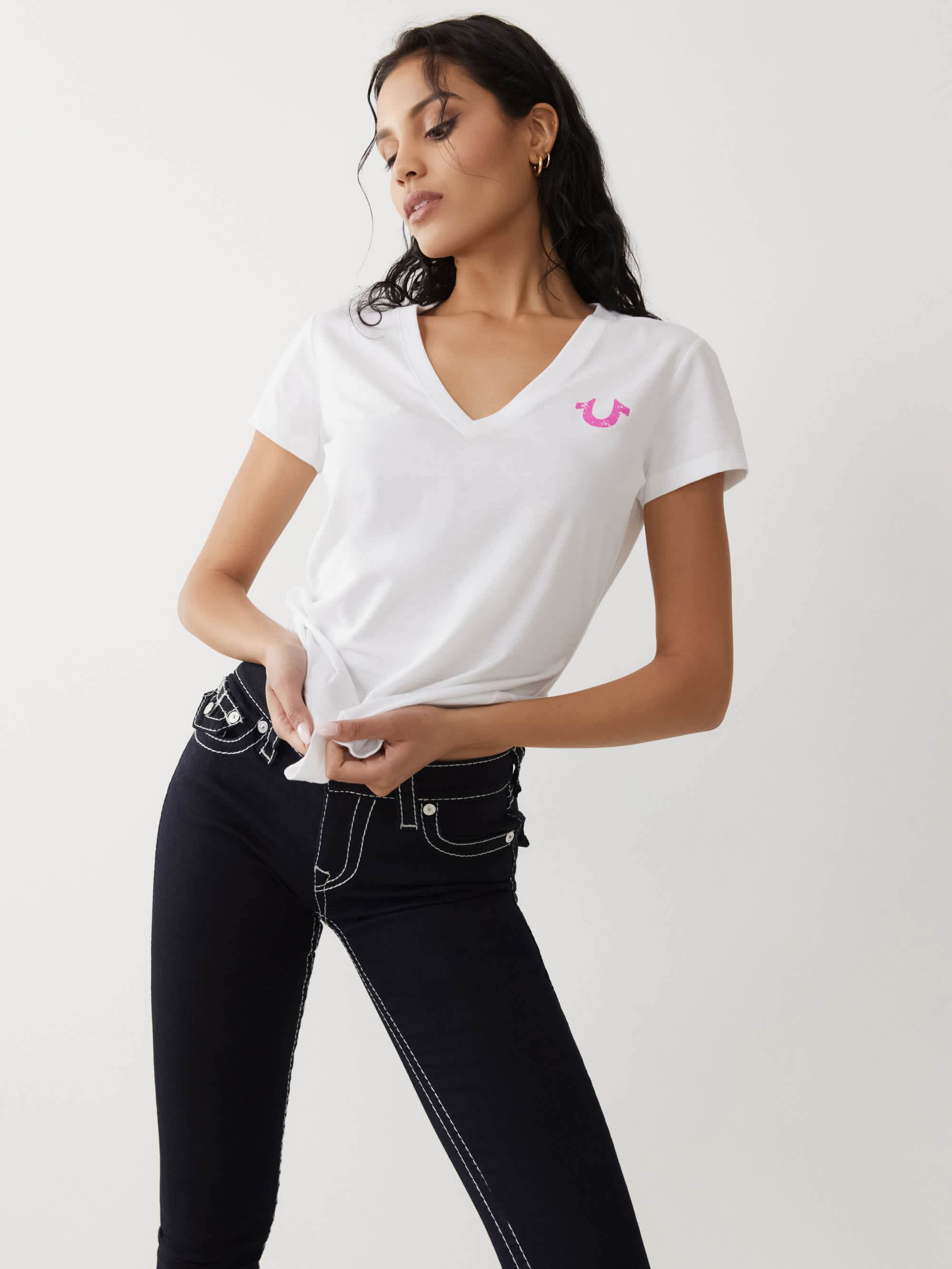 BUDDHA LOGO V TEE