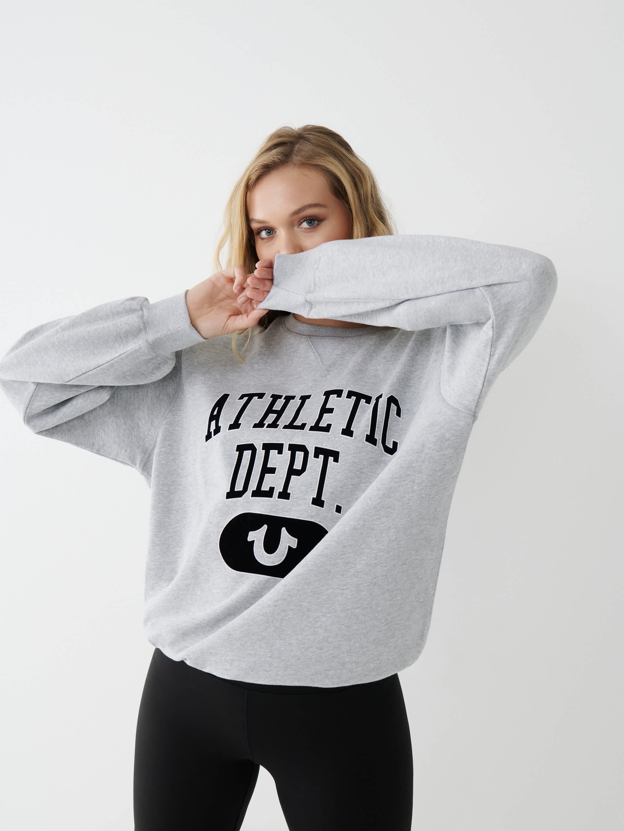 ATHLETIC CREWNECK SWEATSHIRT