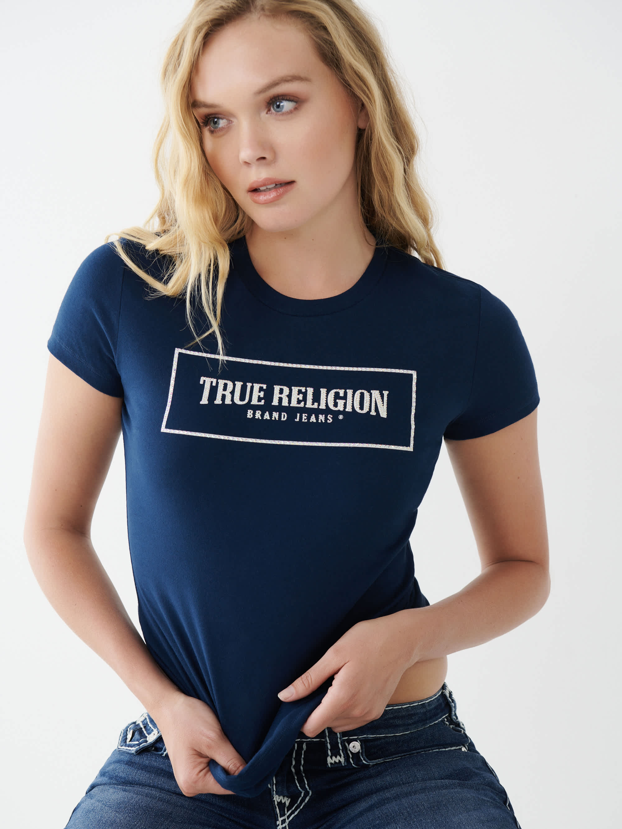 CRYSTAL LOGO TEE
