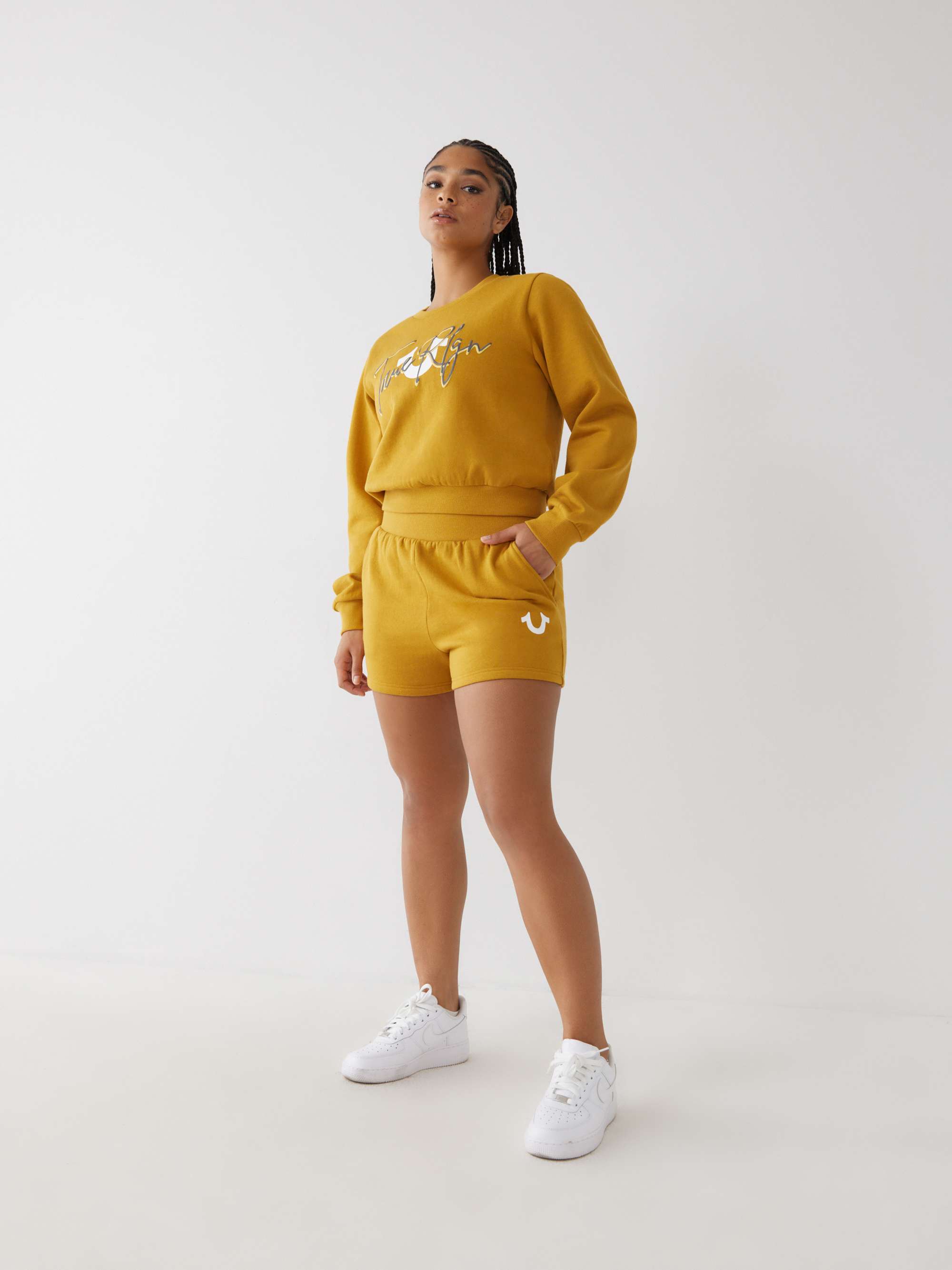 LOGO SWEAT SHORT