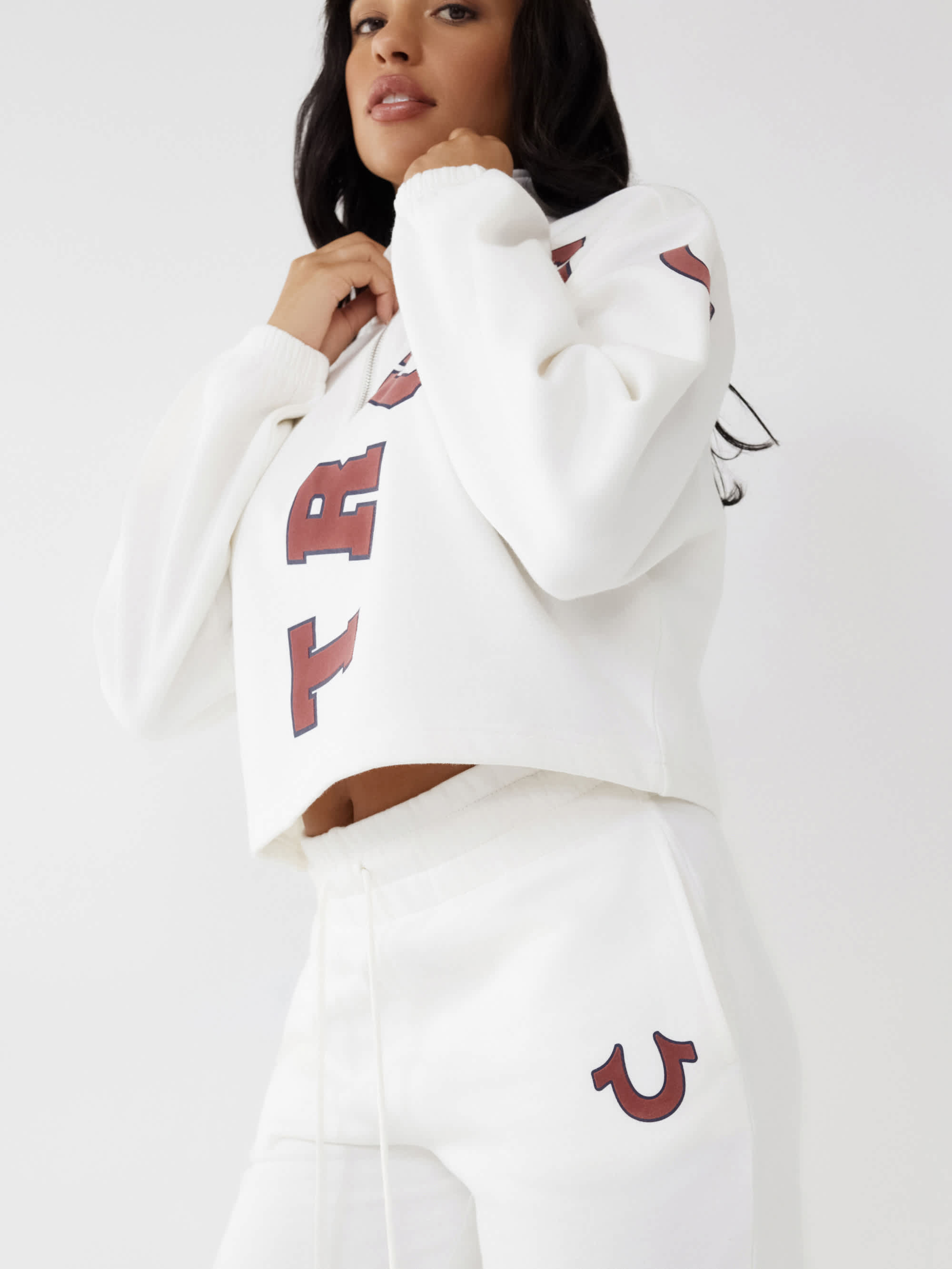 COLLEGIATE ZIP SWEATSHIRT