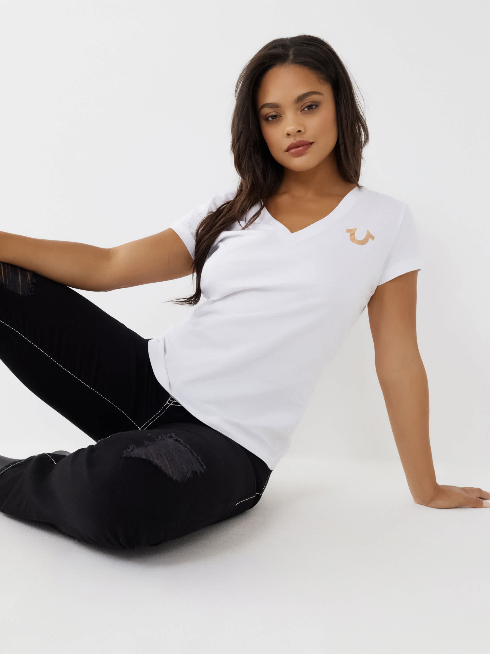 BUDDHA LOGO V TEE