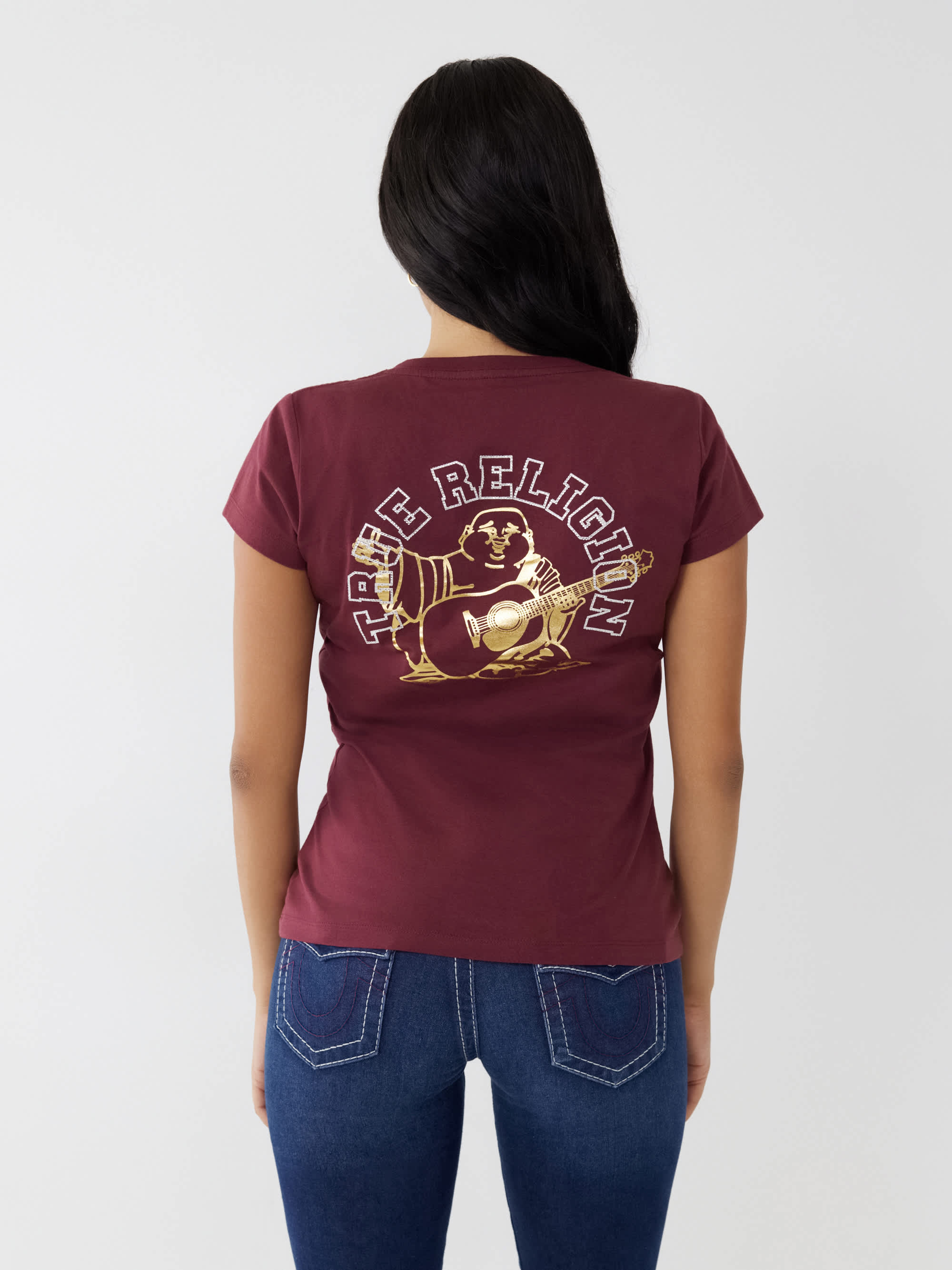 BUDDHA LOGO V TEE