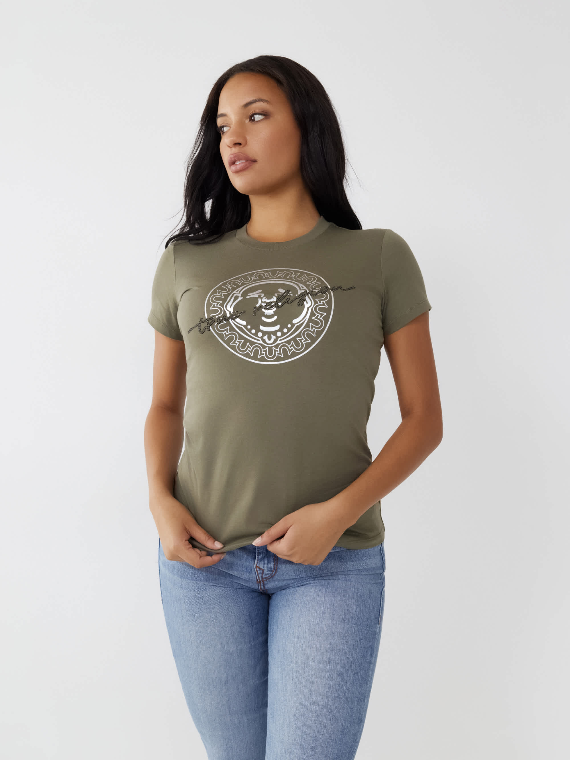 CRYSTAL BUDDHA TEE