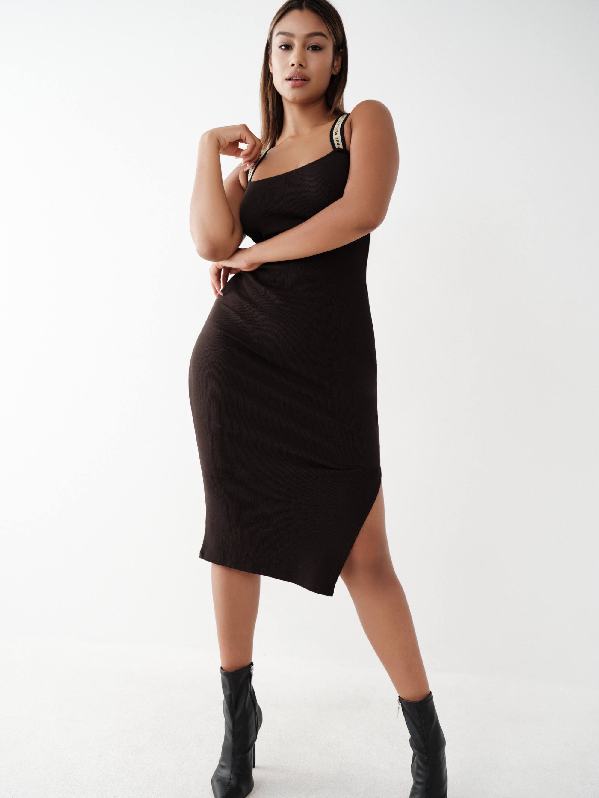 LOGO TRIM DRESS True Religion