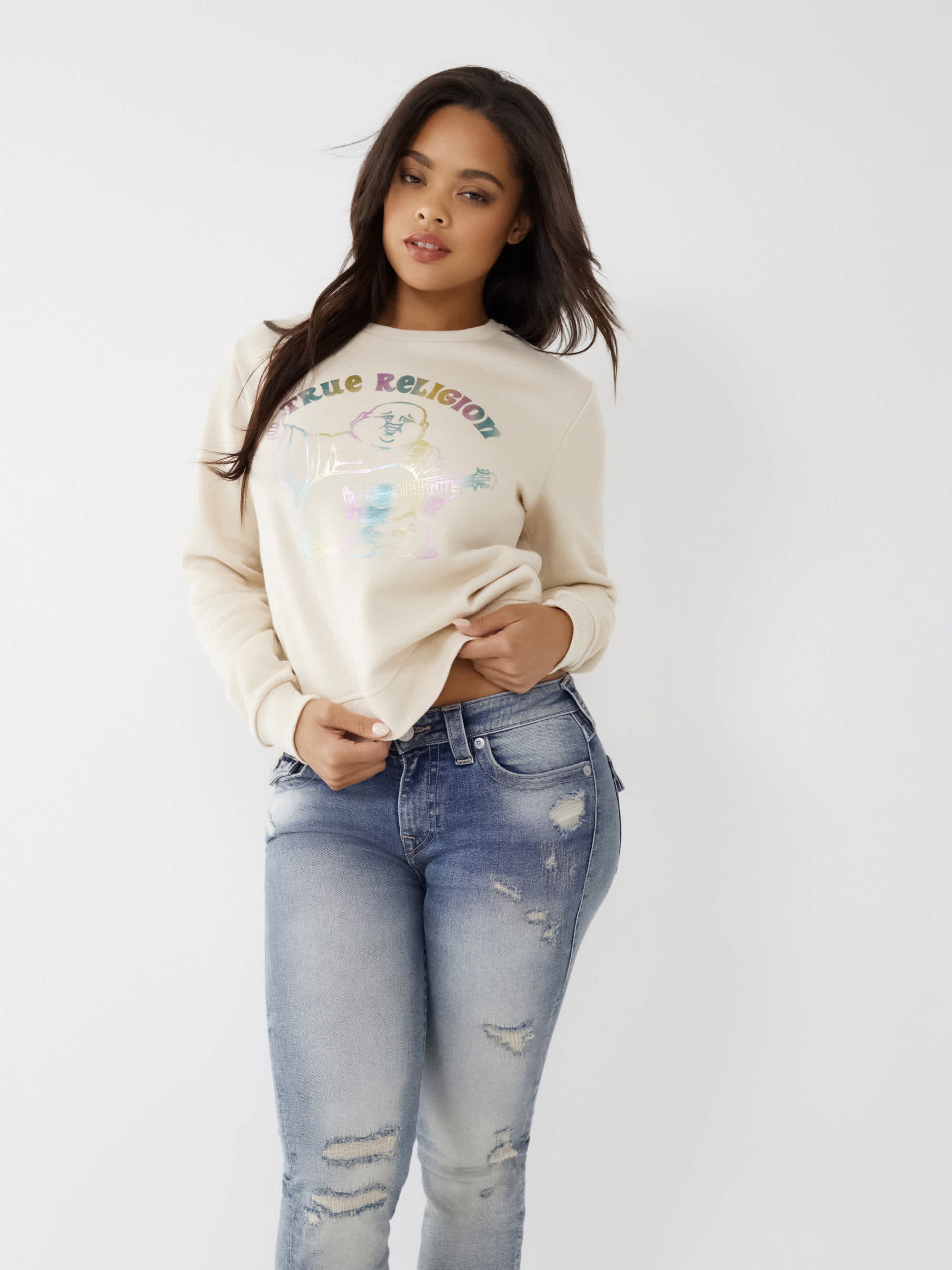 BUDDHA CREWNECK SWEATSHIRT