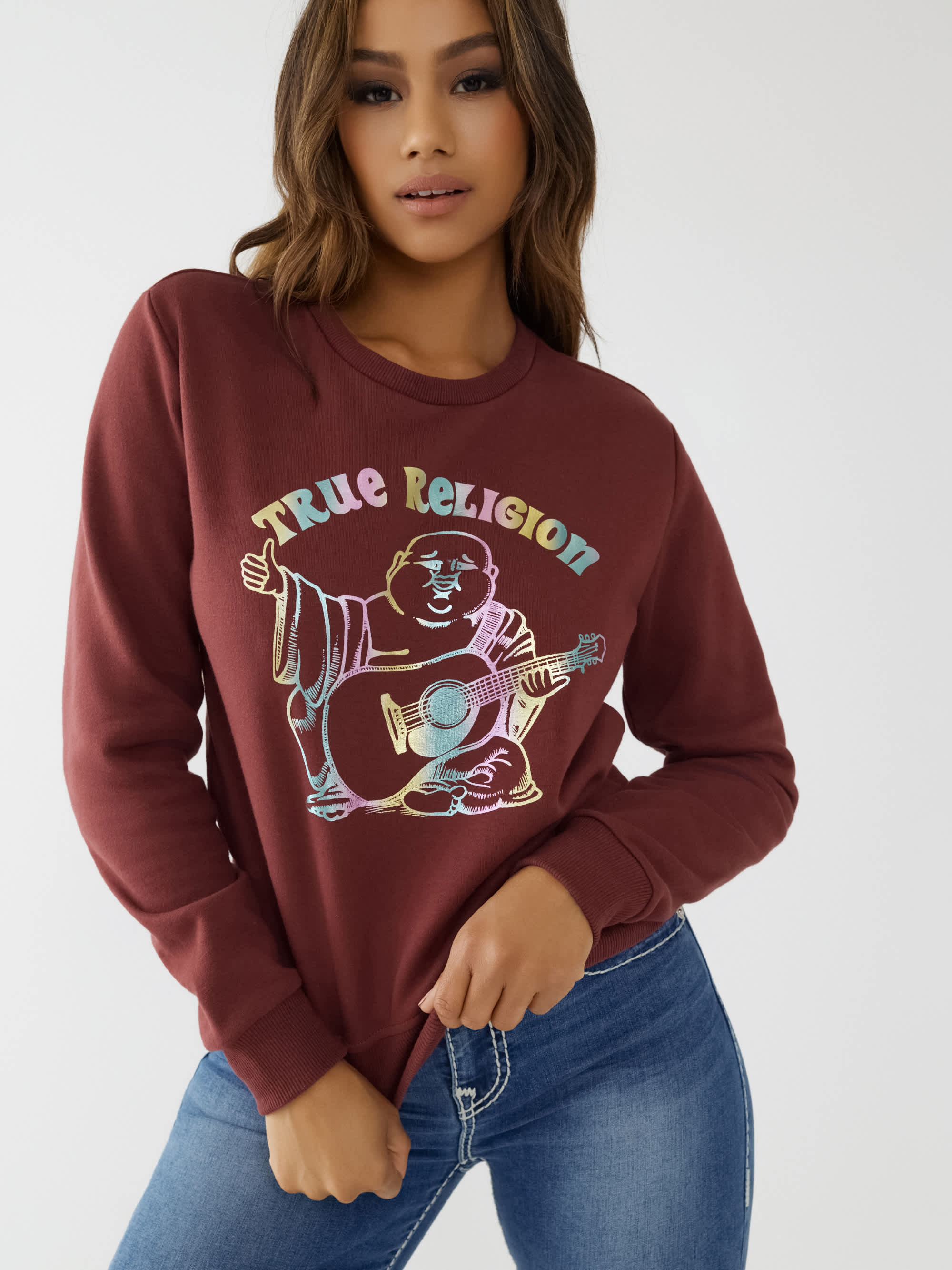 BUDDHA CREWNECK SWEATSHIRT
