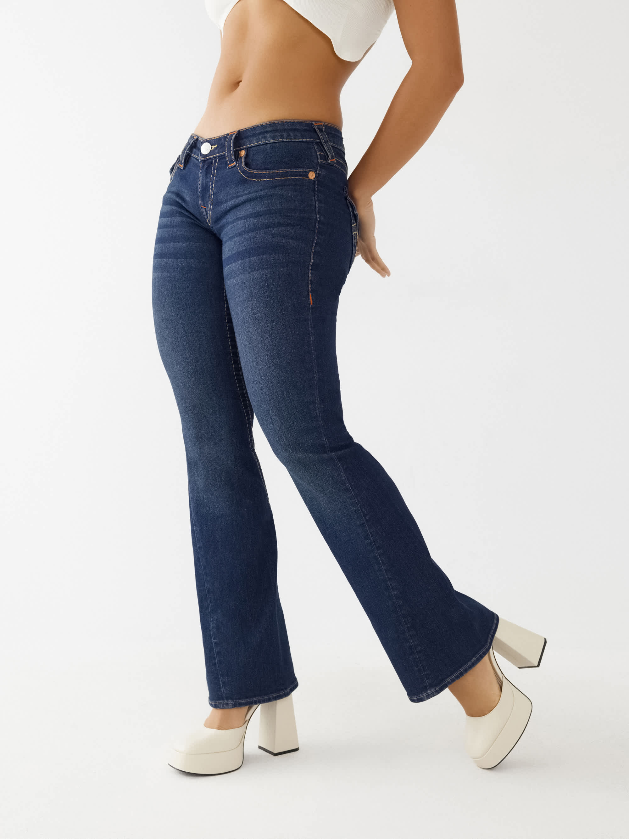 JOEY BIG T STITCH FLARE JEAN, image 4