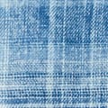 HOODED INDIGO PLAID JACKET