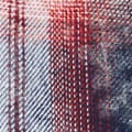 BLEACH EFFECT PLAID SHIRT