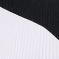 CRYSTAL CONTRAST RIBBED LONG SLEEVE TOP