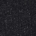 LOW PLUNGE PLEATED DENIM DRESS