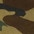 CAMO PRINT SHERPA ZIP HOODIE