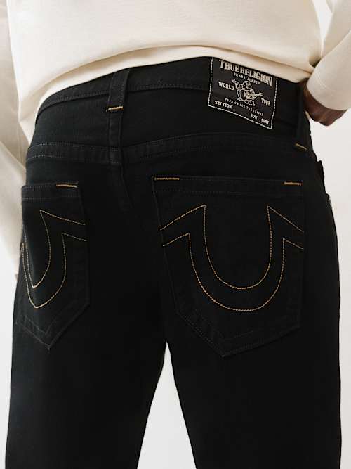 True Religion Geno Slim Jean 32" In Black