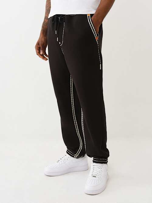 True Religion Men's Super Qt Jogger In Black