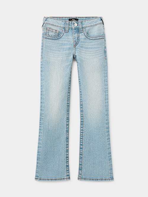 True Religion Girls Becca Big T Bootcut Jean In Blue