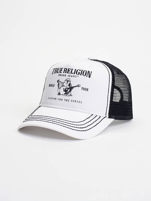 True Religion Buddha Trucker Hat