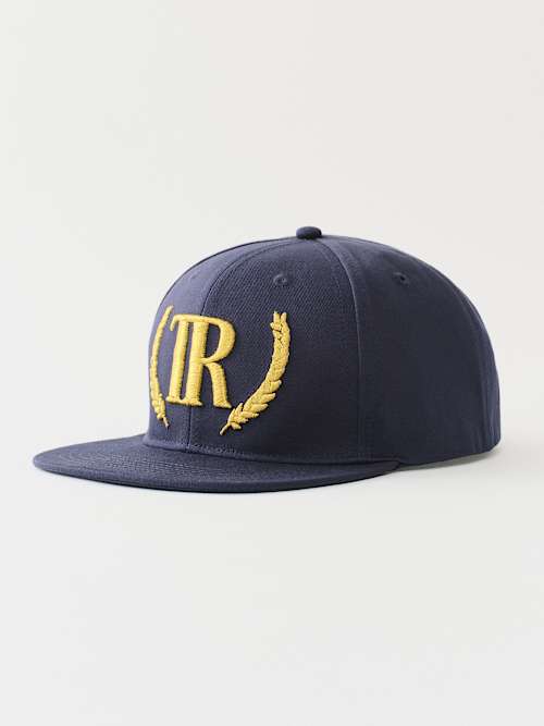 True Religion Embroidered Leaf Cap