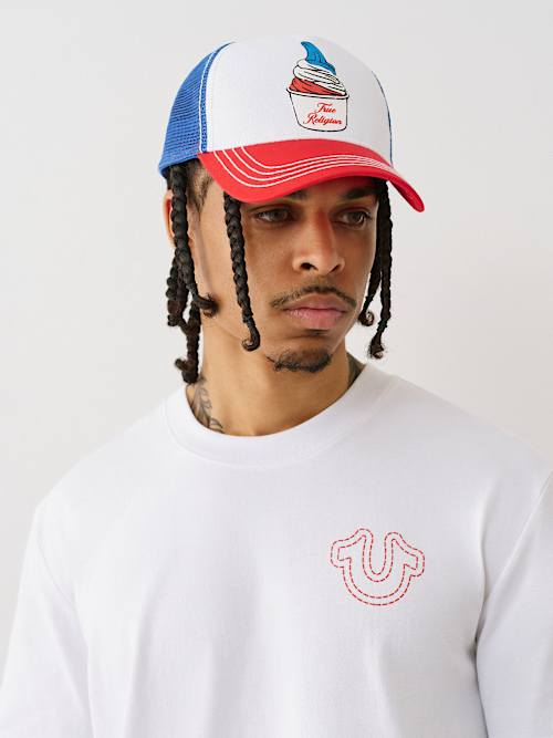 True Religion Ice Cream Trucker Hat