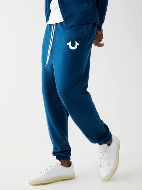 True Religion Men's Horseshoe Jogger Sweatpant, Poseidon, One Size-Medium :  Buy Online at Best Price in KSA - Souq is now : Fashion