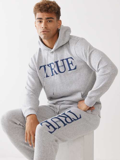 True religion cheap grey sweatsuit