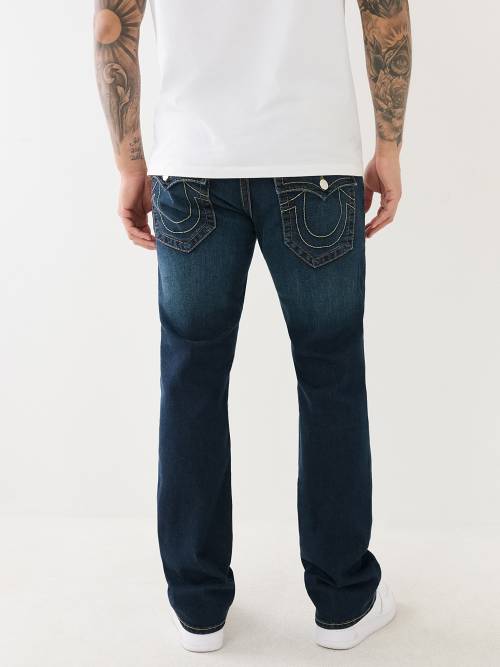 True Religion $229 Men's Rocco Relaxed Skinny Super T Jeans - 105556